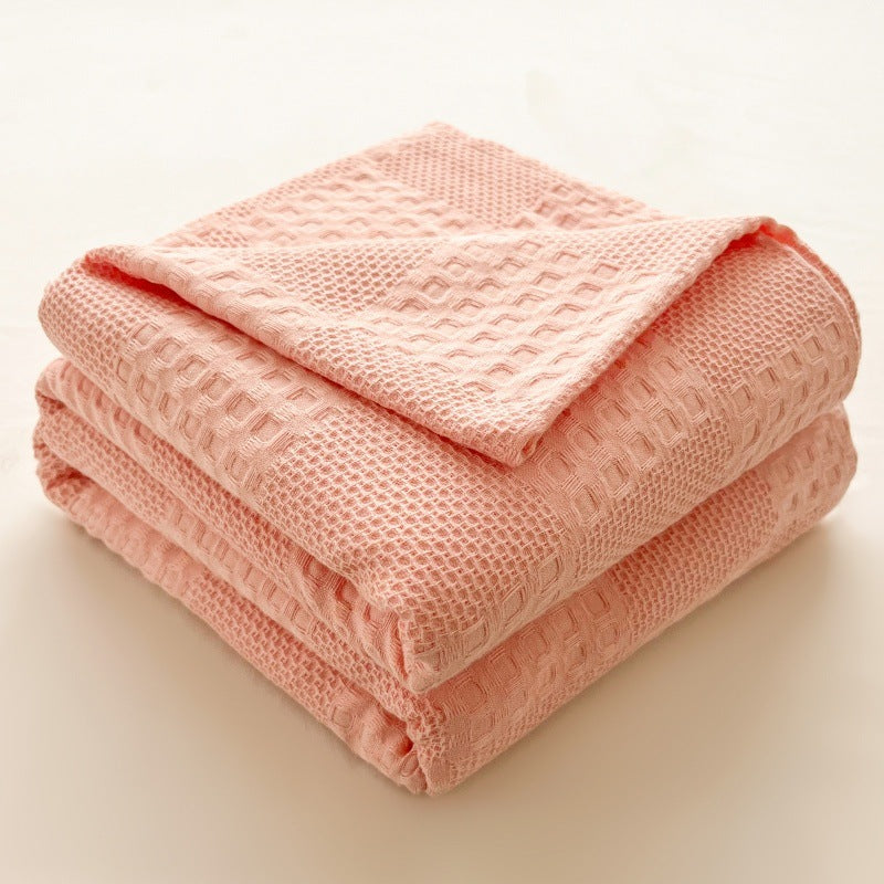 100% Cotton Waffle Blanket