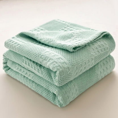 100% Cotton Waffle Blanket