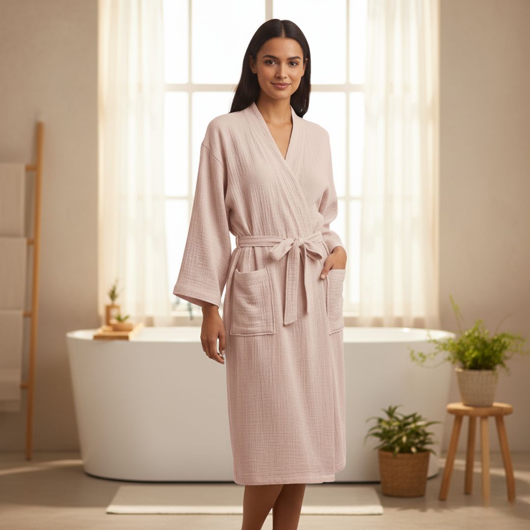 Muslin Bathrobe