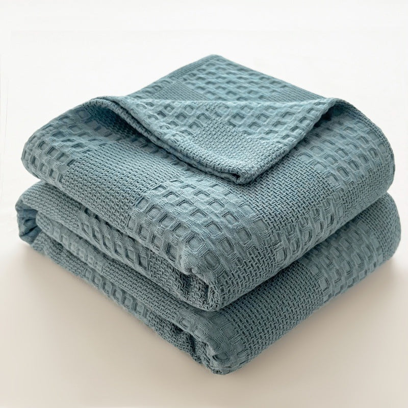 100% Cotton Waffle Blanket