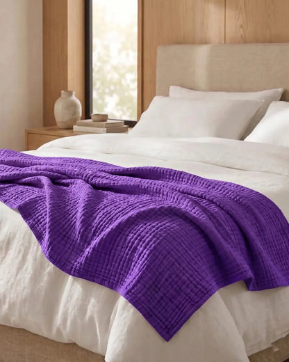 Soft Muslin Blanket – 100% Muslin Cotton