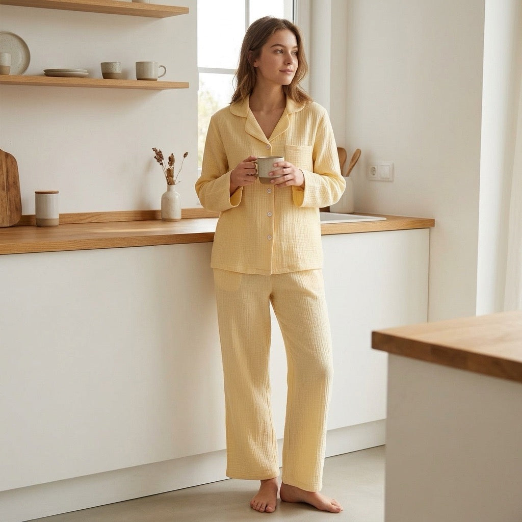 Solid Muslin Pajama