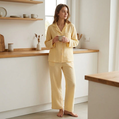 Solid Muslin Pajama