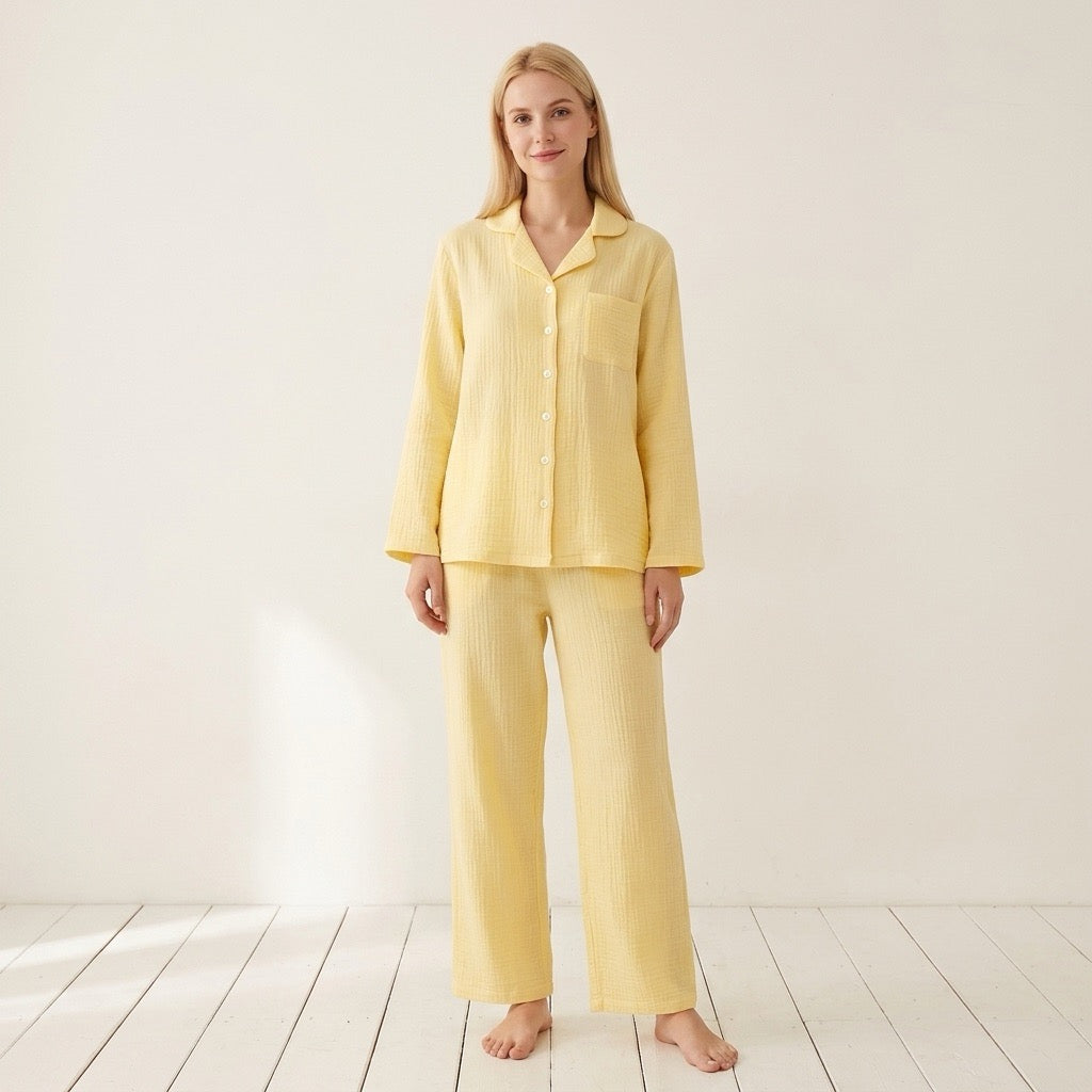 Solid Muslin Pajama