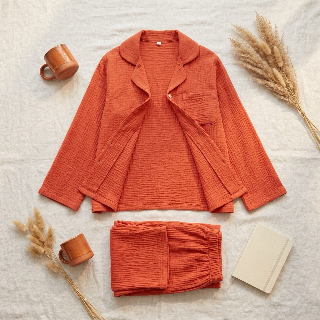 Solid Muslin Pajama