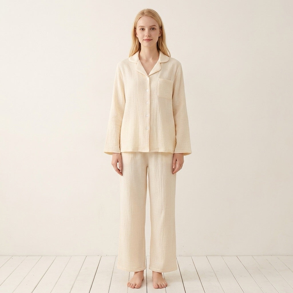 Solid Muslin Pajama