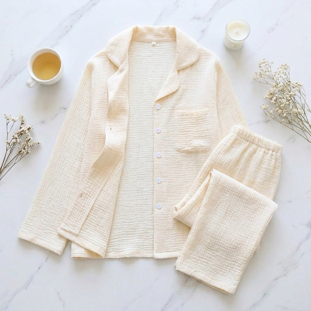 Solid Muslin Pajama