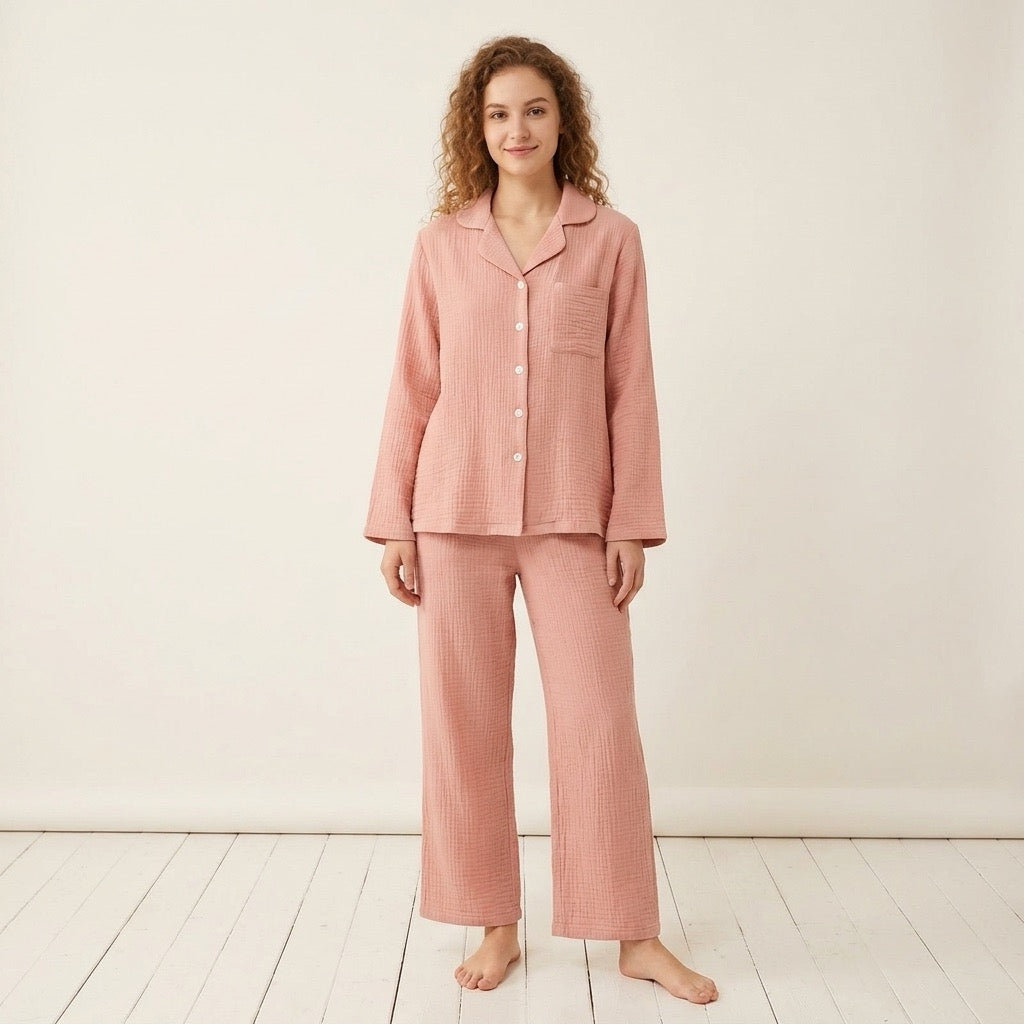 Solid Muslin Pajama