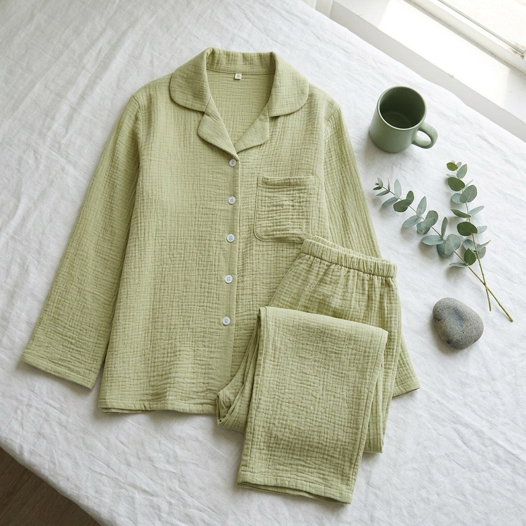 Solid Muslin Pajama