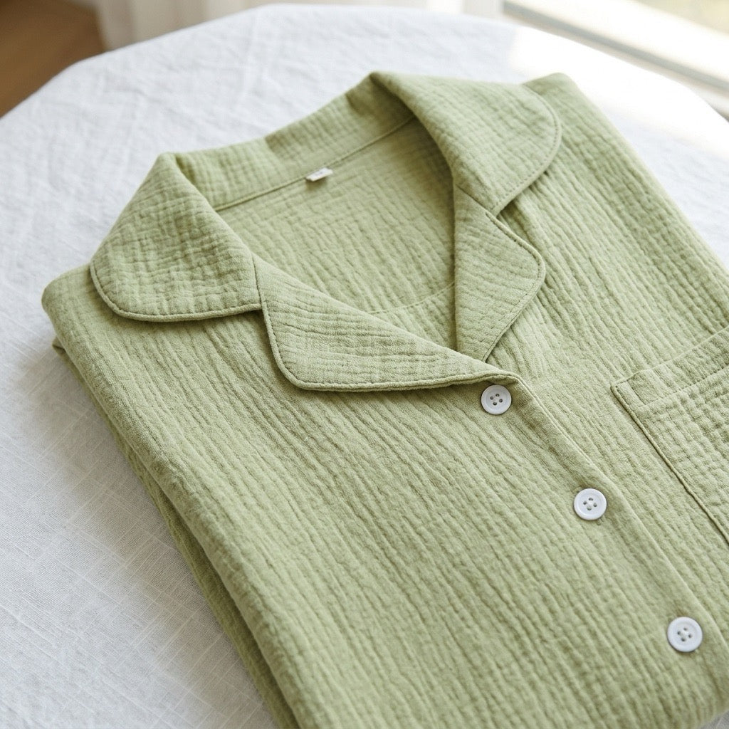 Solid Muslin Pajama