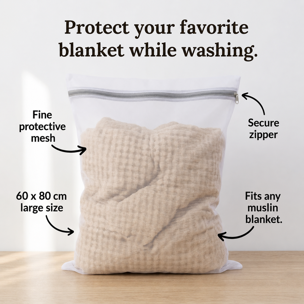 Muslin Wash Bag