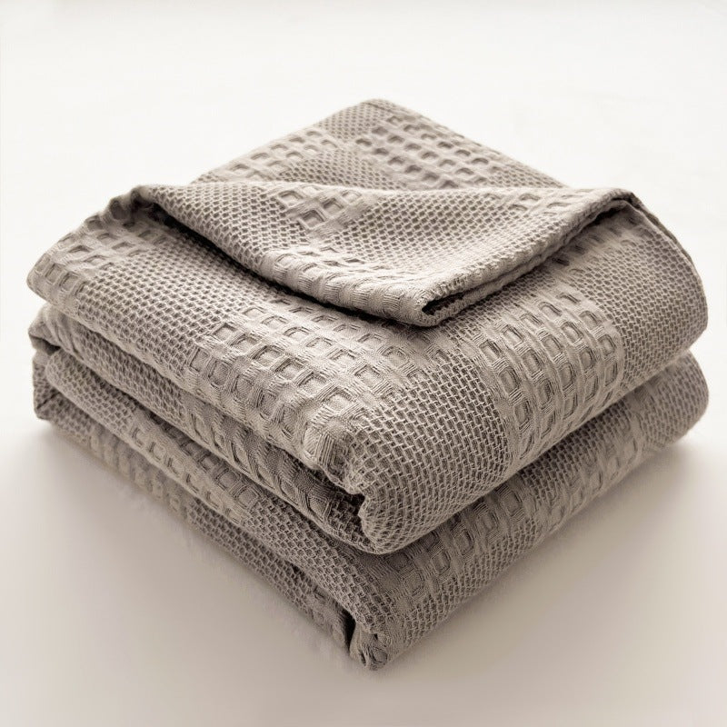 100% Cotton Waffle Blanket