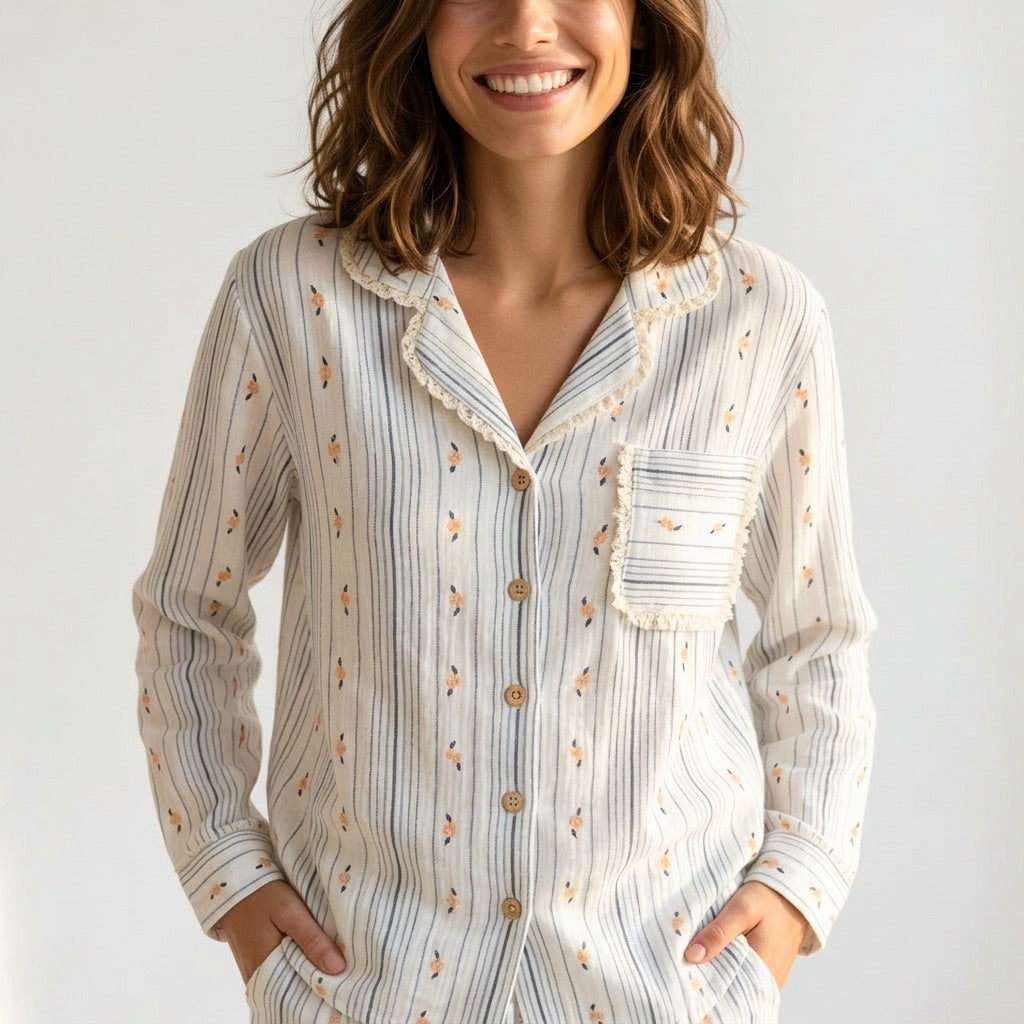 Long Muslin Pajama