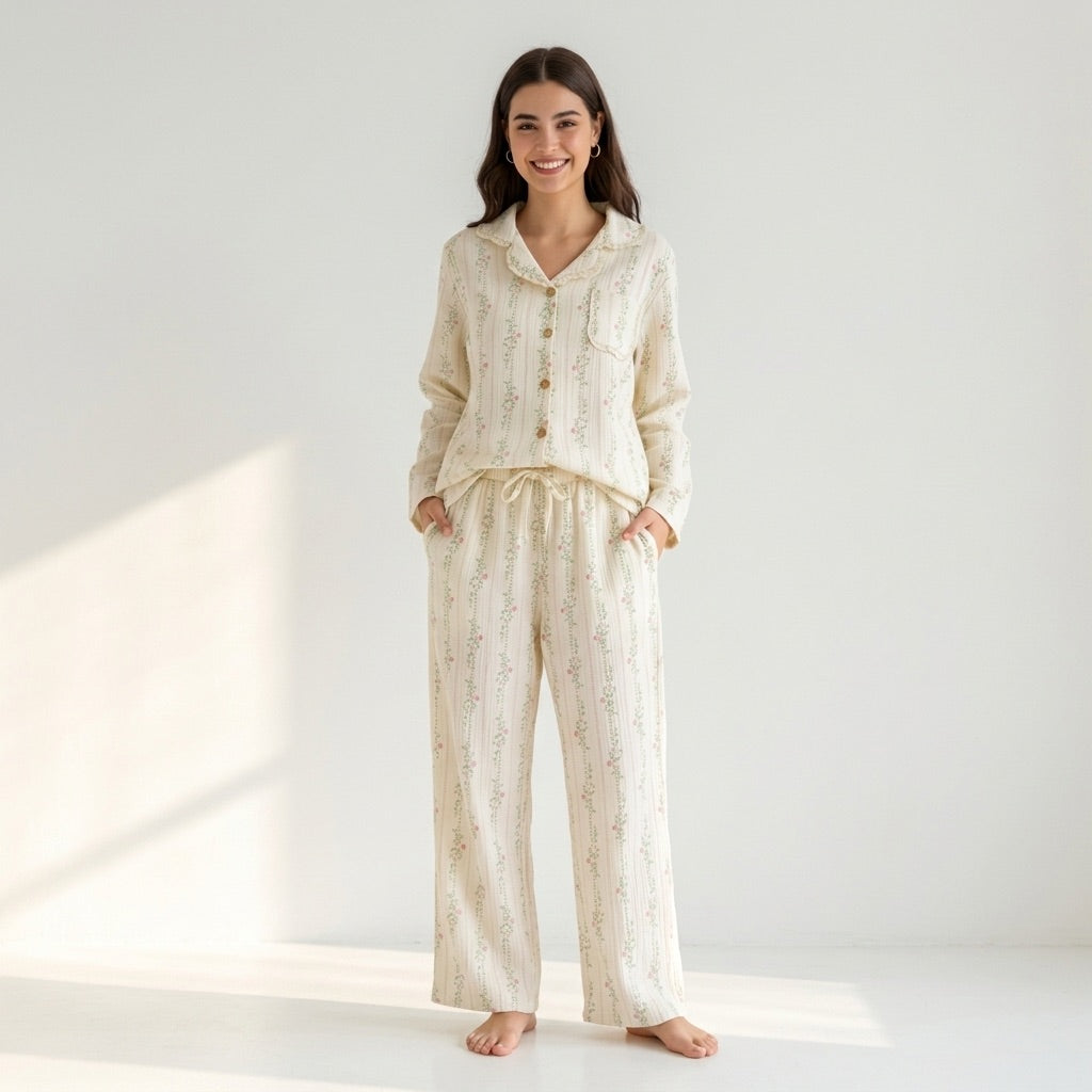 Long Muslin Pajama