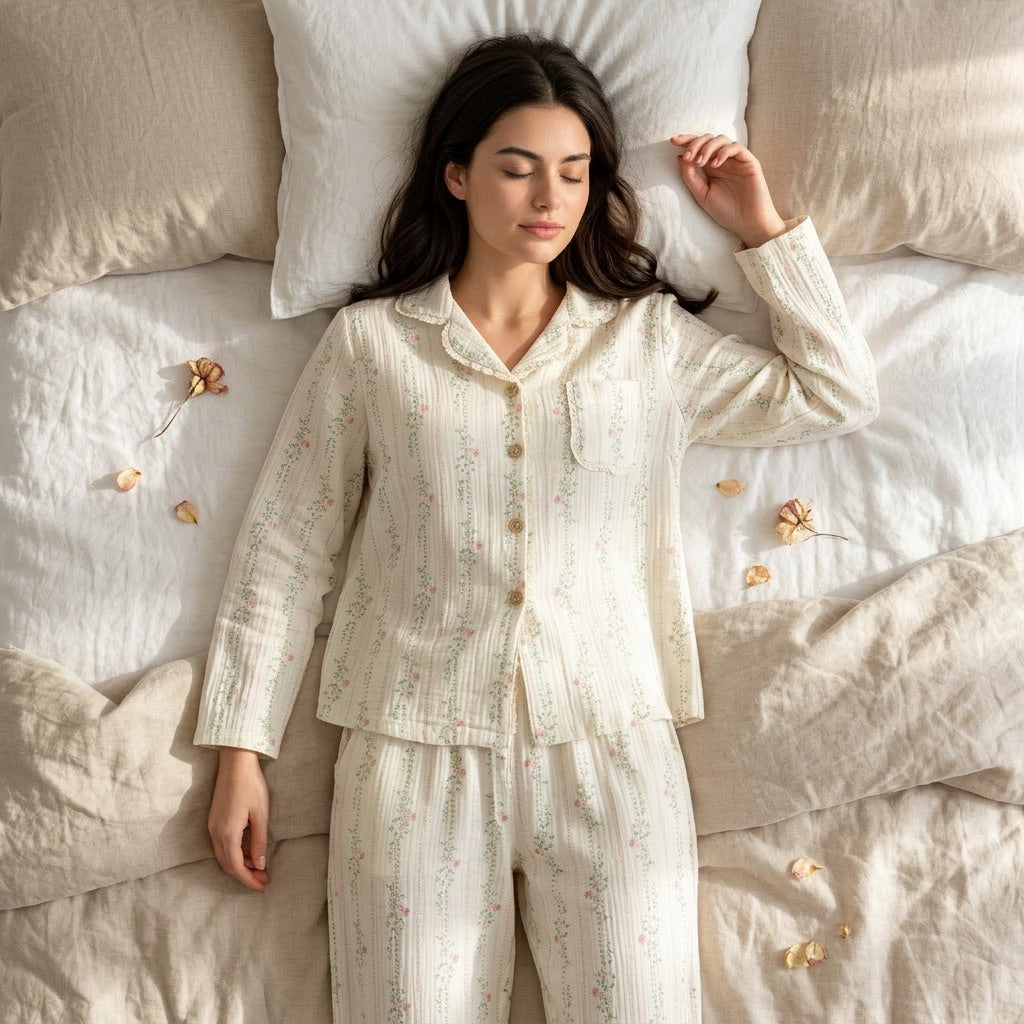 Long Muslin Pajama