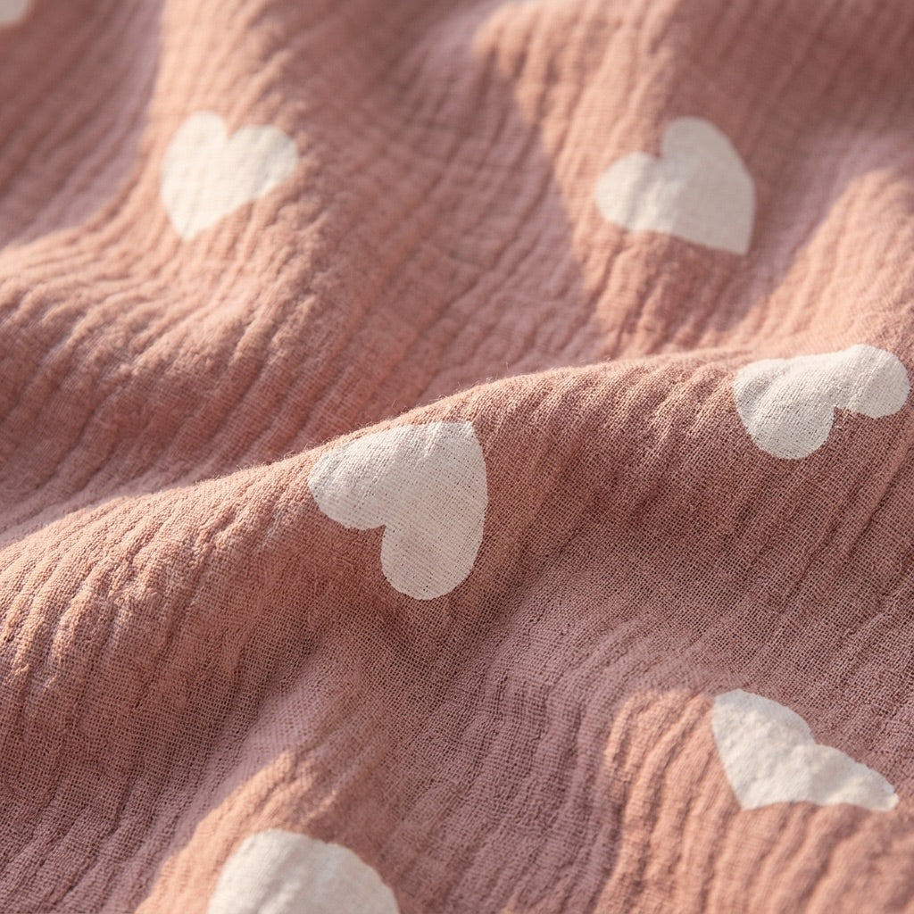 Heart Muslin Pajama