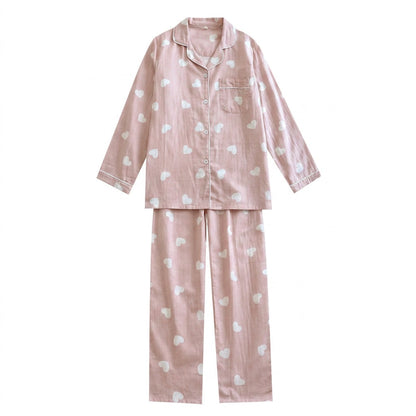 Heart Muslin Pajama