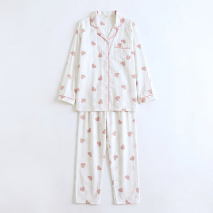 Heart Muslin Pajama