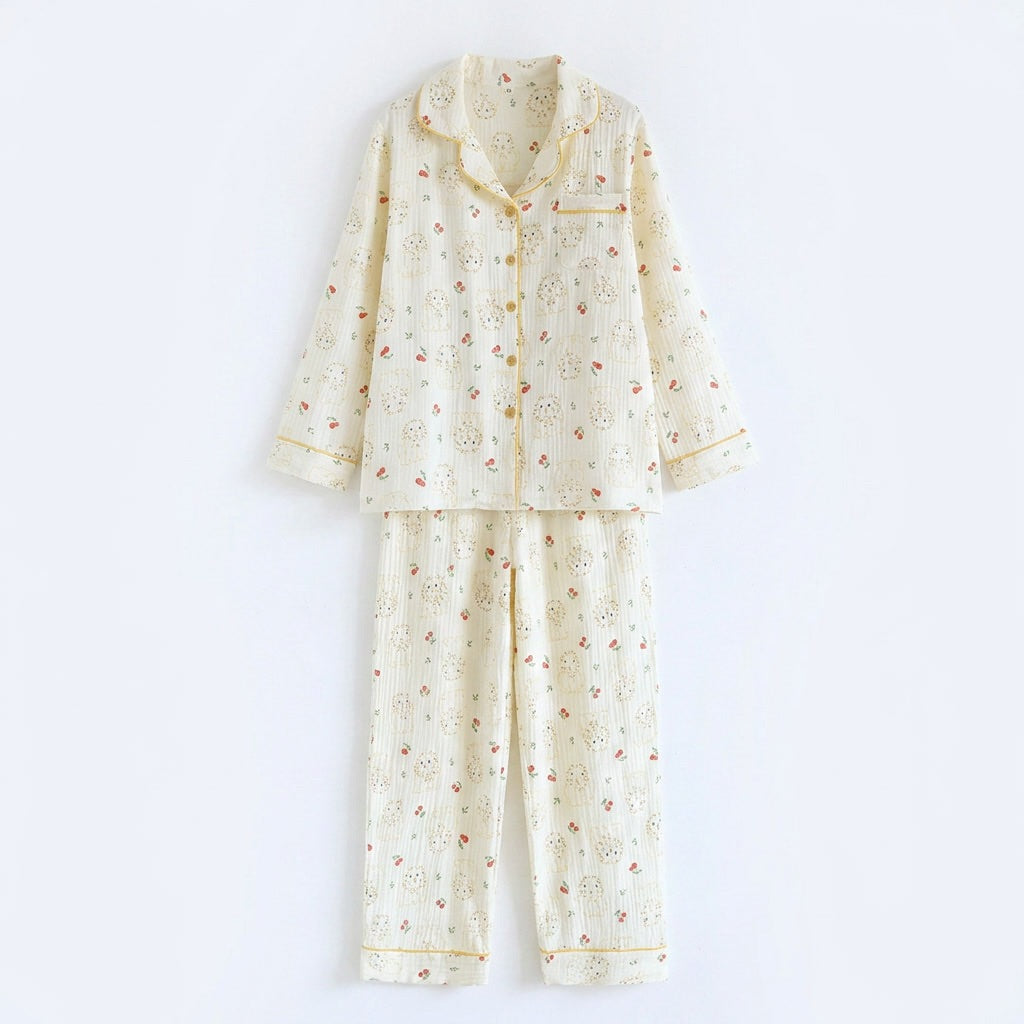 Floral Muslin Pajama