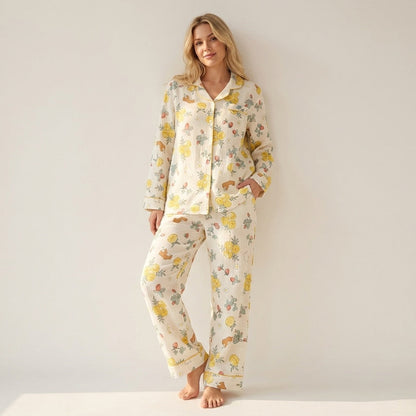 Floral Muslin Pajama