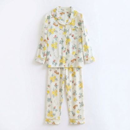 Floral Muslin Pajama