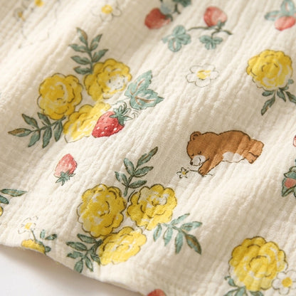 Floral Muslin Pajama