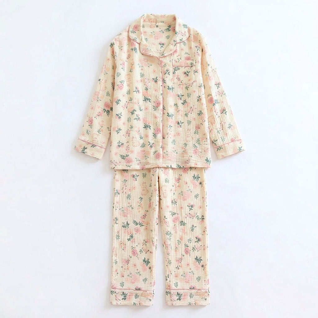 Floral Muslin Pajama