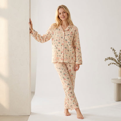 Floral Muslin Pajama
