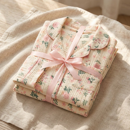 Floral Muslin Pajama