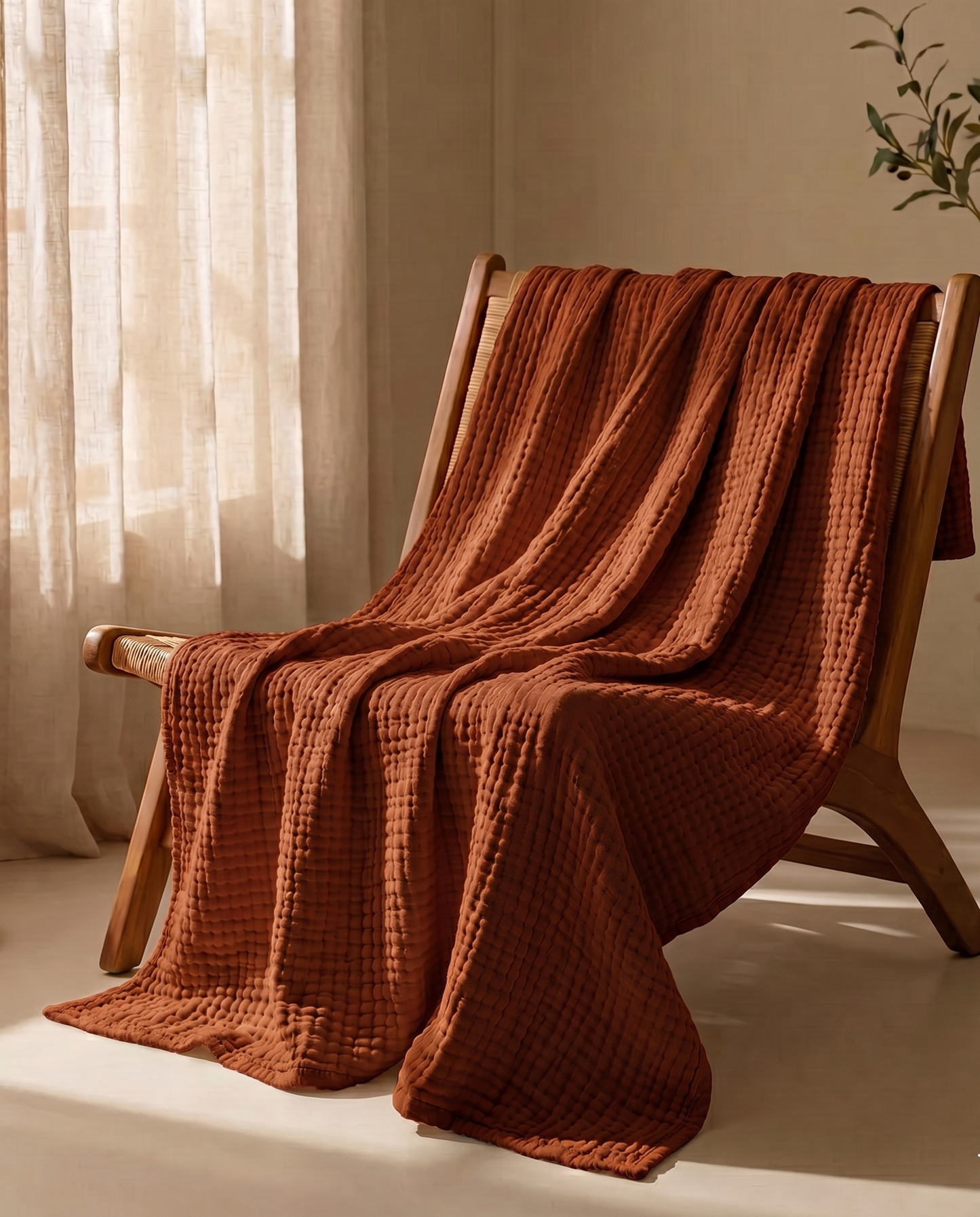 Soft Muslin Blanket – 100% Muslin Cotton