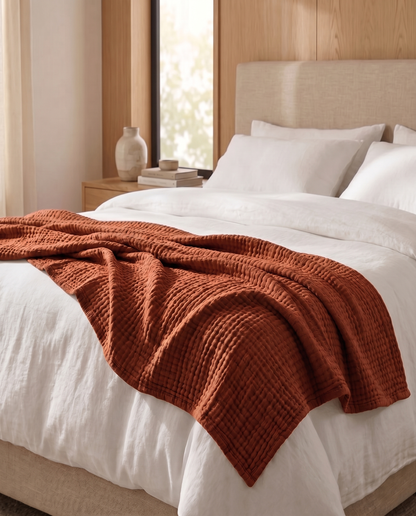 Soft Muslin Blanket – 100% Muslin Cotton